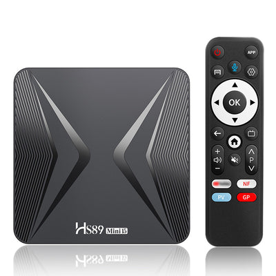 [4+32G]HS89 Mini 15 Android 14 TV Box RK3539 Quad Core WiFi 6 & bluetooth 5.4 4K Ultra HD AV1 Decoding Smart Streaming Media Player Set Top Box
