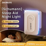 LinkMejor SL06 Sleep Night Light 7.83Hz Frequency Soft Light Low Power Compact Design Silent Operation Plug and Play Energy Saving Night Lamp