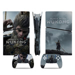[Black Myth:WuKong] Full Skin Stickers Set Protection Decoration Skin Kit for PS5 Slim Digital Game Console & Controller