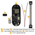 LinkMejor® T-Embed ESP32-S3 Custom Control Panel Macro Knob Embeddable Development Board With 1.9inch LCD Display Screen 16MB Flash Wi-Fi Bluetooth 5 Mesh