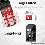 LinkMejor F899 2.4 inch Dual Display 2800mAh FM Vibration SOS Fast Quick Torch Loud Volume Flip Feature Phone