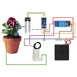 Soil Moisture Sensor Kit Automatic Watering System Manager with Mini Water Pump for Arduino DIY Kit Automatic Watering System