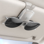 LinkMejor JR-ZS511 Magnetic One-hand Car Visor Sunglasses Holder Clip Universal Car Eyeglass Clips