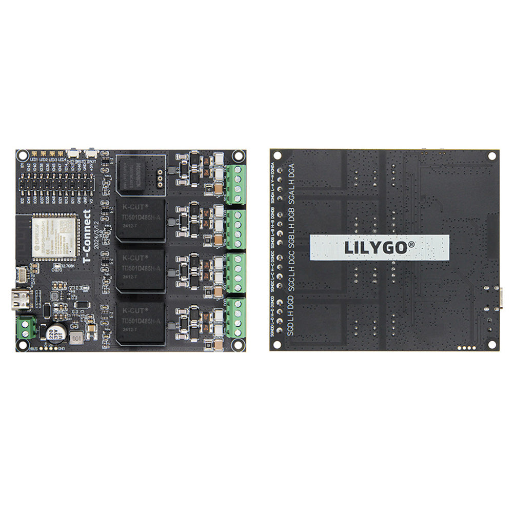 LinkMejor® T-Connect ESP32-S3 Industrial Control Development Board RS485 CAN Module WiFi bluetooth Low Power Wireless Modules Board
