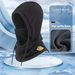 LinkMejor 1pcs Winter Balaclava Knit Hood Men Women Windproof Warm Cycling Outdoor Sports Thermal Fleece Face Neck