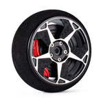Dumborc RC Transmitter M3 Metal Handwheel Steering Wheel for DUMBORC DDF-350 X6PM X10P Radiolink FLYSKY Noble NB4 Pro Radio Controller