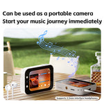 DC107 CCD 12MP HD Sliding Cover Digital Camera 4K Video Recording 2.8 Inch Touch Screen Beauty Selfie 3600mAh Battery OTG Triple Lens Camera System