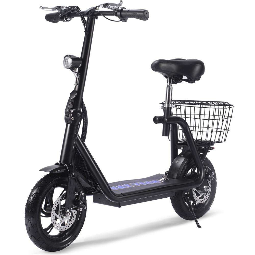 [USA Direct] Mototec Metro-H8 Electric Scooter 36V 12Ah Battery 500W Motor Top Speed 24KM/H 12inch Tires 15-25KM Mileage Range 90KG Max Load E-Scooter