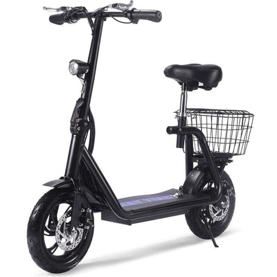 [USA Direct] Mototec Metro-H8 Electric Scooter 36V 12Ah Battery 500W Motor Top Speed 24KM/H 12inch Tires 15-25KM Mileage Range 90KG Max Load E-Scooter