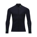 LinkMejor 3mm Warm Neoprene Diving Wetsuit Back Zip Wetsuits Split Long Sleeves Thermal Swimsuit for Deep Surfing Swimming Snorkeling Water Sports