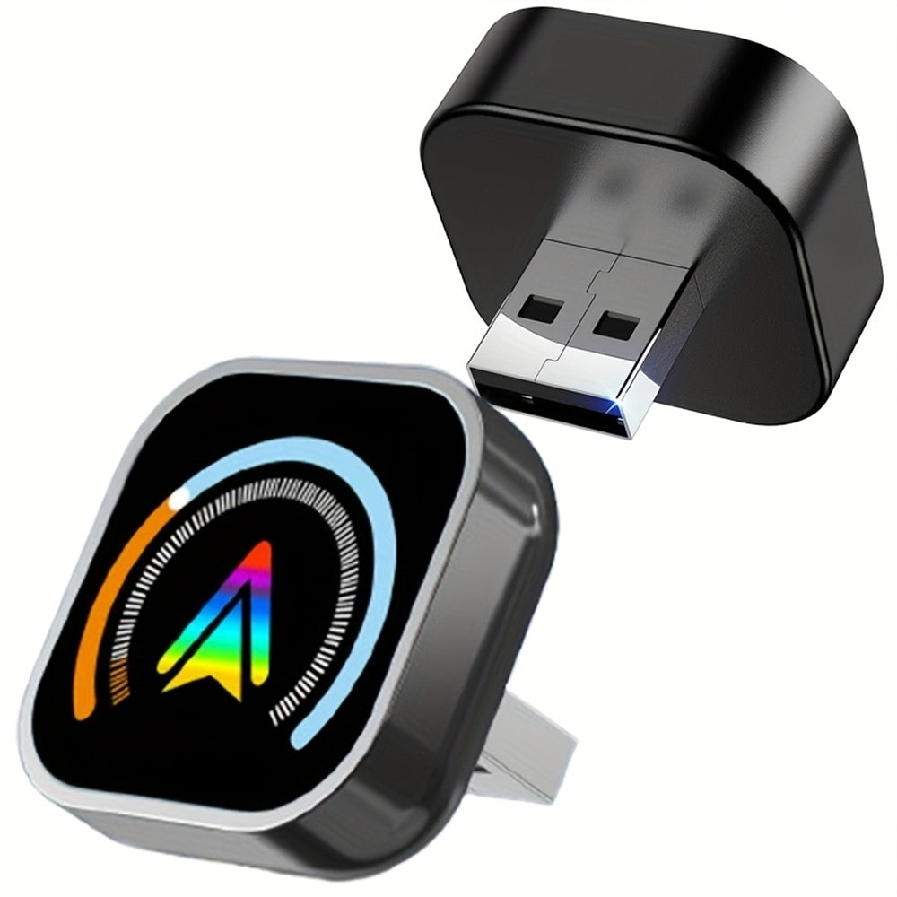 2 in 1 Wireless Carplay Android Auto Adapter Wire to Wireless Converter Plug in Play Smart Box