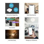 EWelink ZigBee3.0 Smart Gateway Hub Wireless Bridge EWeLink APP Remote Control Voice Control Automation Device Works with Alexa Google Home