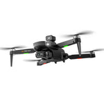 LinkMejor RG708 MAX GPS 5G Repeater Digital FPV with 4.5inch LCD Screen Controller 1080P HD Dual Camera 2-Axis Gimbal 360° Obstacle Avoidance Brushless Foldable RC Drone Quadcopter RTF