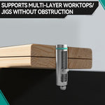 LinkMejor HD30-YG03 Bench Connector Dog For Woodworking Bench Dog MFT System Connecting Two Dog Hole Bench