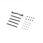 Upgraded Metal Connecting Linkage Rods/Drive Shaft Set for Land Rover Camel FMS FCX24M 1/24 RC Cars Vehicles Models Spare Parts