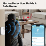 MOES Tuya ZigBe Smart Radar 24GHz mmWave Wireless Human Presence PIR Sensor App Remote Monitoring Motion&Motionless Detection Sensor