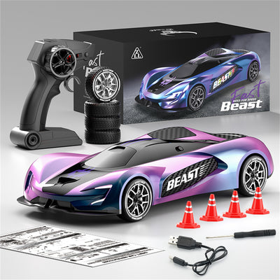LinkMejor SG208 PRO RTR 1/24 2.4G 4WD Drift RC Car High Speed 360° Rotation Music Stunt LED Light On-Road Racing Vehicles Models Toys