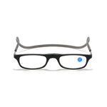 1 Pcs Lightweight Portable Soft Tape Hanging Neck Magnetic Reading Glasses Comfortable HD Anti-blue Light Presbyopia Glasses
