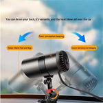 12V / 24V 150W Car Heater portable Electric Heating Fan Automatic Windshield Dryer Defogging Demister Defroster