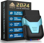 LinkMejor Z100 Bluetooth 5.2 OBD2 Diagnostic Tool Full System OBDII Scanner 9+ Reset Functions iOS Android APP Controlled Bidirectional Testing