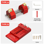 Mohoo Sharpening System Honing Guide Sharpening Holder Angle Fixture Angle Gauge for Woodworking Chisel