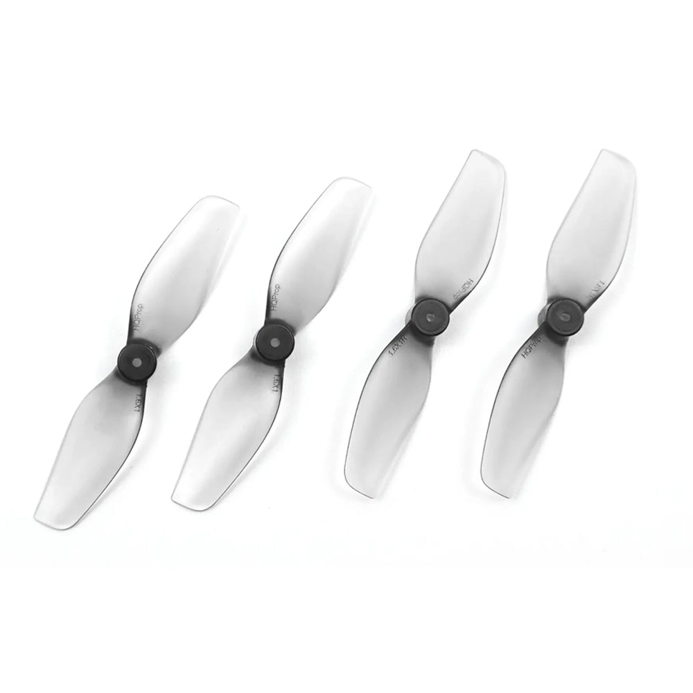 2Paris / 6Pairs HQProp Ultralight 1.6X1X2 1610 40mm 2-blades 1.6 Inch Poly Carbonate Propeller 1mm Shaft for RC Whoop FPV Racing Drones
