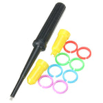 LinkMejor 1 Set P6100 DC-100MHz Oscilloscope Probe 100MHz Scope Clip Probe for Tektronix