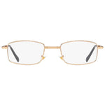 Anti Blue Light Multifocal Reading Glasses, Portable Foldable Presbyopic Glasses for Both Near Far Distances, Gold Frame Eyeglasses