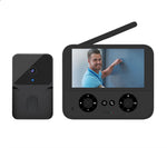M16 Visual Doorbell 4.3-Inch IPS Display HD Camera Infrared Night Vision Wireless Bidirectional Intercom Long Battery Life Easy Installation