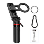 LinkMejor F08 Magnetic Mini Selfie Stick with bluetooth Remote 4-in-1 Portable Foldable Phone Stand 360° Rotation for iPhone Android Travel Vlog