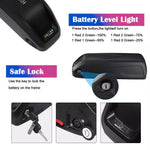 [EU/USA Direct] HANIWINNER HA194 36V 15.6Ah 561.6Wh Downtube E-Bike Battery, Universal Replacement for Giant, SAMEBIKE, ELEGLIDE, ADO, GALAXY, PLENTY