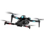 LinkMejor A189 GPS 5G WiFi FPV with Detachable Folded 4.5inch LCD Screen Controller Dual Camera Servo Gimbal 360° Obstacle Avoidance One-Key Airdrop Brushless Foldable RC Drone Quadcopter RTF