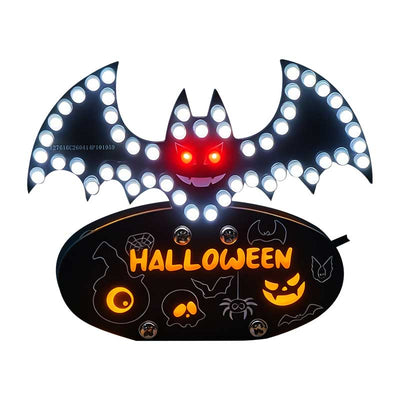 Mischievous Bat Night Light Kit USB 3.1 To Type-C Adapter 5V DC Power Supply Dual-Touch Zones Multi-Mode Lighting Adjustable Brightness