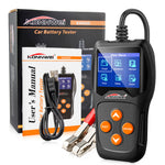 LinkMejor KW600 12V Car Battery Tester Analyzer 100 to 2000CCA Cranking 30- 220 AH
