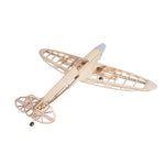 LinkMejor Spitfire 1020mm Wingspan Balsa Wood RC Airplane Fighter KIT