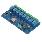 8 Channel Relay Module ESP32 WiFi Wireless Control BLE Development Board ESP32-WROOM-32E DC 5~30V