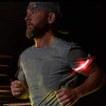 LinkMejor Charging Strong Running Light Outdoor COB Night Sports Light Arm Night Flashing Strong Riding Lamp
