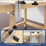 Adjustable Rail Lift Clamps Unique Sliding Tenon Design Height Adjustable Ideal for Various Table Heights and Rails Ensures Sturdy
