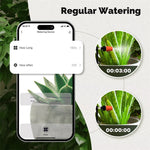 LinkMejor Tuya WiFi Watering Pump Timer Device Irrigation System Garden Tools Sprinkler Wired Design Auto Mode Manual App Control