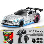 4DRC H6 RTR 1/43 2.4G 4WD Mini Drift RC Car with Gyro Full Proportional Remote Control Race LED Light High-Speed Motor On-Road Racing Desktop Vehicle Model Boys Gifts Toys