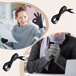 LinkMejor Winter Electric Heated Gloves USB Rechargeable Electric Heated Gloves Warm Gloves for Men Women Motorcycle Snowboard Cycling Unisex Hand Warmer Driving