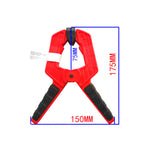 4-9 Inch Spring Clamps High Hardness Engineering Plastic G Style Design 50-100mm Maximum Opening Ideal for Woodworking Clamping