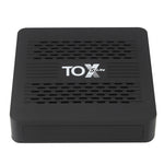 [2+32G] Ugoos TOX5 Lite TV Box Amlogic S905X5M Quad-core Android 14.0 Dual WiFi bluetooth-compatible Gigabit LAN AV1 HDR Streaming Media Player Smart Home Set Top Box with LED Display