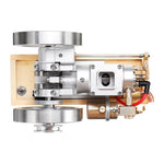 Eachine ET8 Horizontal Complete Gas Adjustable Speed Double Valve Engine Model STEM Upgrade Engine Toys