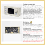 Sinilink XY-SMH Single Axis Stepper Motor Controller DC 6V-36V TTL Serial MODBUS 80000Hz Pulse Frequency Manual Automatic Speed Regulation Forward and Reverse Pulse Delay Positioning Angle PLC