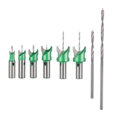 10mm Shank Hardwood Round Bead Maker Milling Bit Router Bit Carbide Woodworking Bead Drill Bit For Wood End Mill Hand Tools 6-16mm