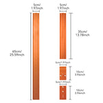 Imbot Wood Cross-backer Ruler 90° Corner Plate Precision Aluminum Alloy Woodworking Cutting Guide Positioning Tool