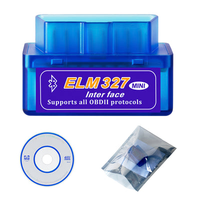 LinkMejor ELM327 V2.1 OBD2 Bluetooth Wireless Car Scanner Adapter Torque Auto Scan Tool Diagnostic Interface For Android
