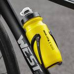 WEST BIKING 550ML Extrusion Bicycle Water Bottle Portable Lightweight Drop-resistant Leak-proof Sports Bike Kettle for MTB Outdoor Cycling