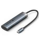 LinkMejor 5 in 1 USB-C Docking Station 4K@60Hz HD HUB with USB3.0 PD 100W Multiport USB Hub Adapter